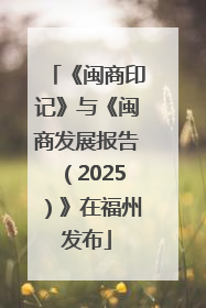 《闽商印记》与《闽商发展报告（2025）》在福州发布