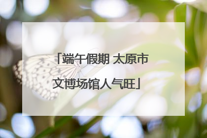 端午假期 太原市文博场馆人气旺
