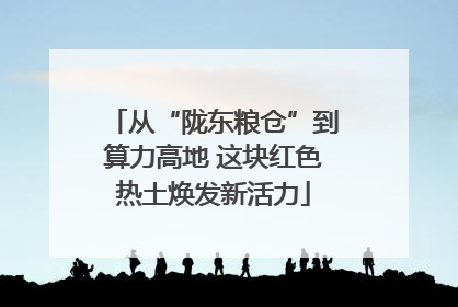 从“陇东粮仓”到算力高地 这块红色热土焕发新活力