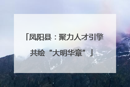 凤阳县：聚力人才引擎 共绘“大明华章”