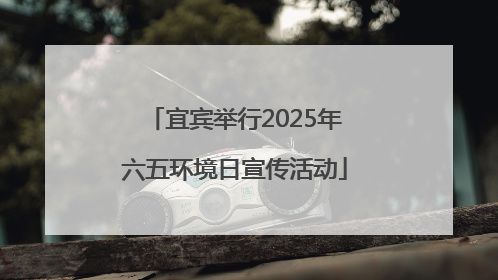 宜宾举行2025年六五环境日宣传活动