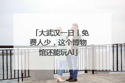 大武汉一日丨免费人少，这个博物馆还能玩AI
