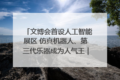 文博会首设人工智能展区 仿真机器人、第三代乐器成为人气王｜文博向“新”