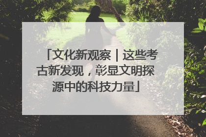 文化新观察｜这些考古新发现，彰显文明探源中的科技力量
