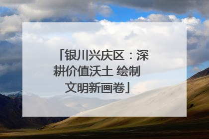 银川兴庆区：深耕价值沃土 绘制文明新画卷