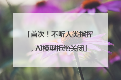 首次！不听人类指挥，AI模型拒绝关闭