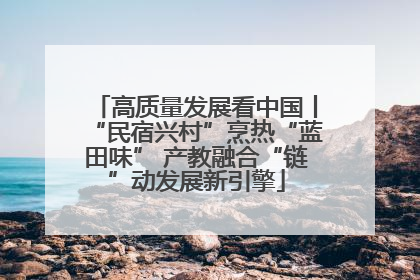 高质量发展看中国丨“民宿兴村”烹热“蓝田味” 产教融合“链”动发展新引擎