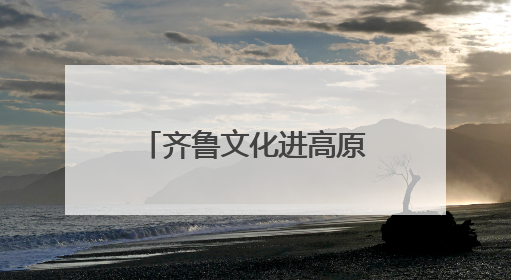 齐鲁文化进高原：在青洽会讲好“山东故事”